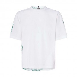 Oakley T-Shirt Fantasia Ibiscus Bianco Uomo