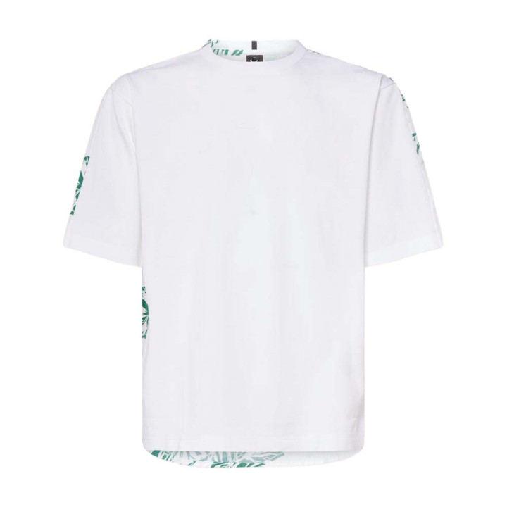 Oakley T-Shirt Fantasia Ibiscus Bianco Uomo