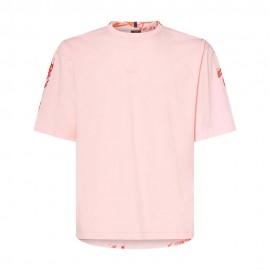 Oakley T-Shirt Fantasia Ibiscus Rosa Uomo