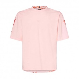 Oakley T-Shirt Fantasia Ibiscus Rosa Uomo