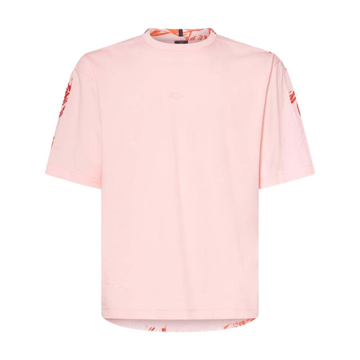 Oakley T-Shirt Fantasia Ibiscus Rosa Uomo