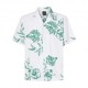 Oakley Camicia Manica Corta Fantasia Hibiscus Bianco Uomo