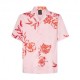 Oakley Camicia Manica Corta Fantasia Hibiscus Rosa Uomo