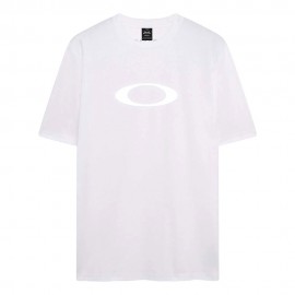 Oakley T-Shirt Mm Big Logo Bianco Uomo