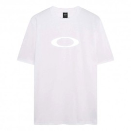 Oakley T-Shirt Mm Big Logo Bianco Uomo