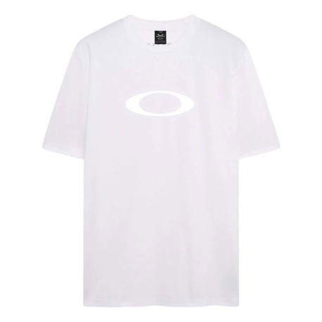 Oakley T-Shirt Mm Big Logo Bianco Uomo