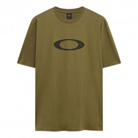 Oakley T-Shirt Mm Big Logo Verde Uomo