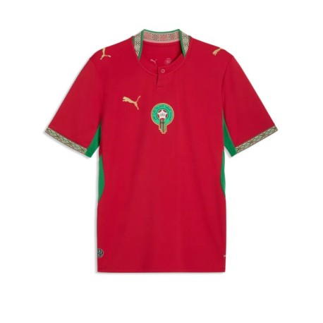 Puma Maglia Calcio Home Marocco Rosso Oro
