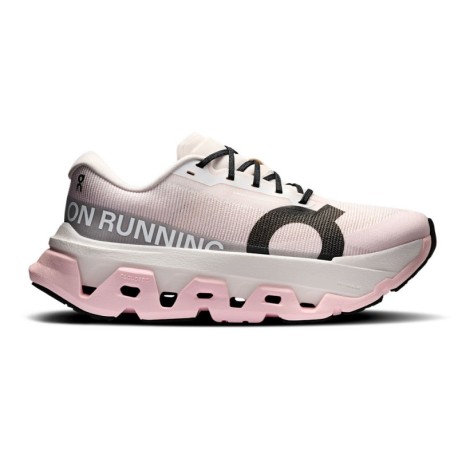 On Cloudmonster 3 Hyper Ivory Peony - Scarpe Running Donna