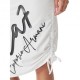 Ea7 Dress Big Logo Bianco Donna