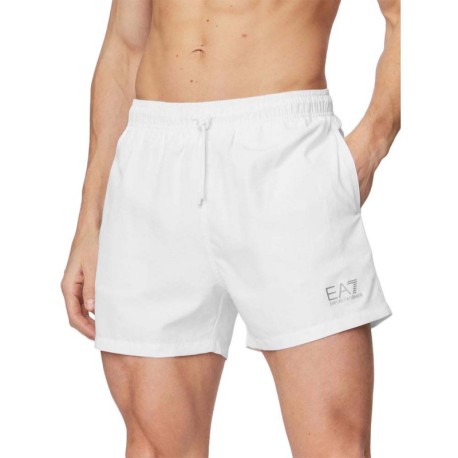 Ea7 Costume Boxer Core Bianco Uomo