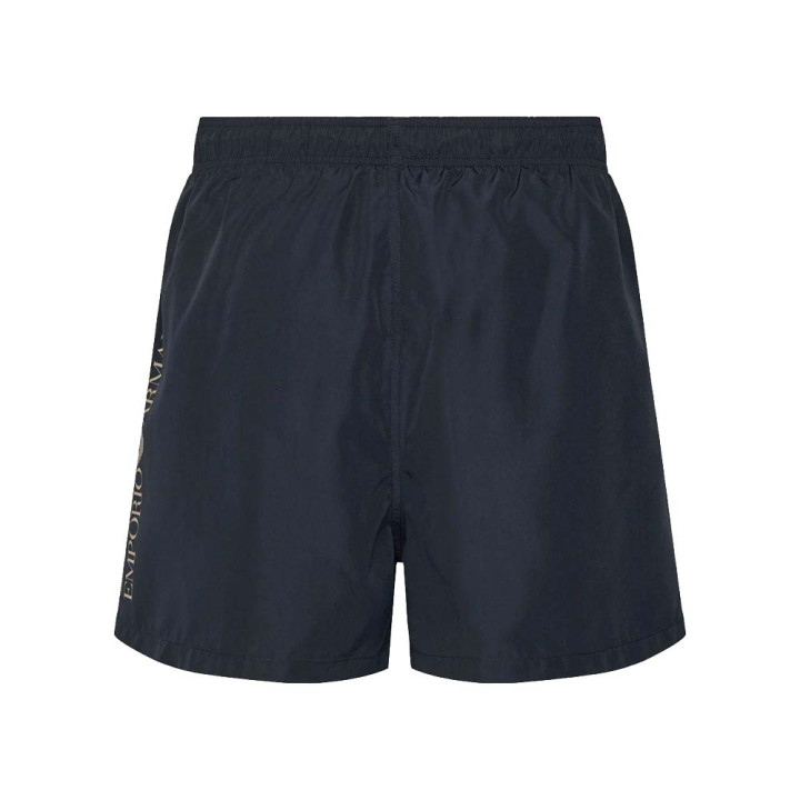 Ea7 Costume Boxer Logo Nero Oro Uomo