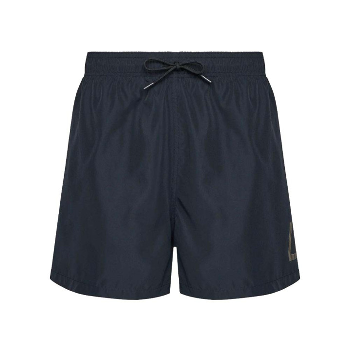 Ea7 Costume Boxer Logo Nero Oro Uomo