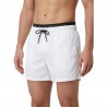 Ea7 Costume Boxer Elastic Tape Bianco Uomo