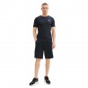 Ea7 T-Shirt Logo Premium Blu Uomo