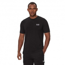 Ea7 T-Shirt Logo Core Identity Nero Uomo