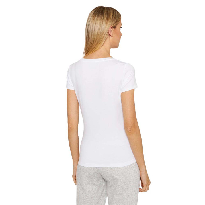 Ea7 T-Shirt Evolution Bianco Donna