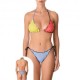 Effek Bikini Tirangolo Laccio Ondina Multi Azzurro Donna