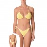 Effek Bikini Triangolo Laccio Giallo Donna