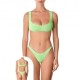 Effek Bikini Fascia Verde Donna