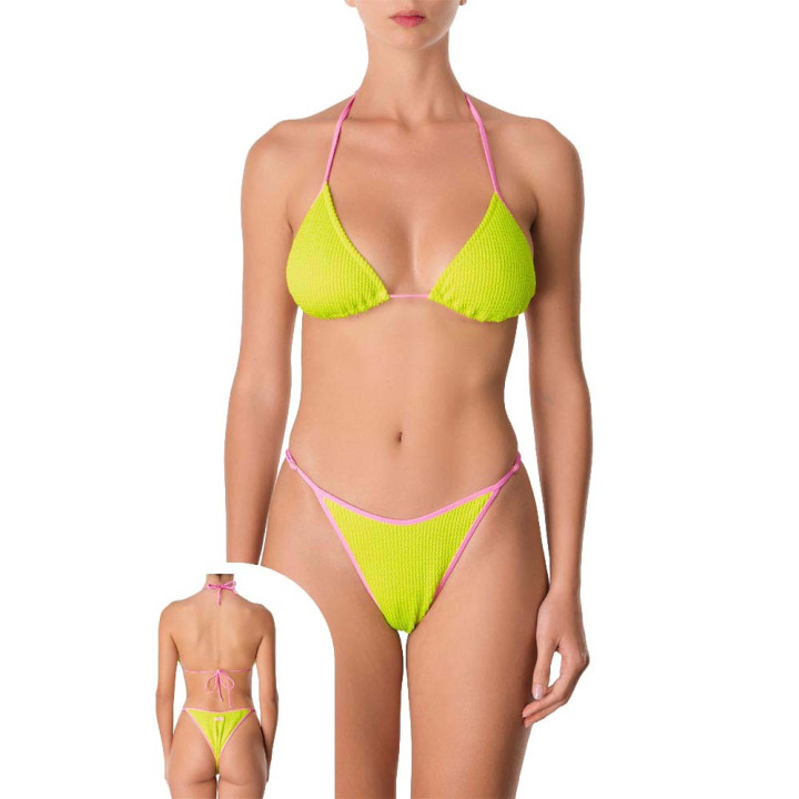 Effek Bikini Triangolo Verde Acido Donna
