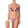 Effek Bikini Triangolo Brasiliano Frange Rosa Donna