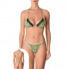 Effek Bikini Triangolo Brasiliano Frange Verde Donna