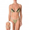 Effek Bikini Triangolo Brasiliano Frange Giallo Donna