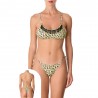 Effek Bikini Fascia Regolabile Laccio Giallo Donna