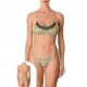 Effek Bikini Fascia Regolabile Laccio Giallo Donna