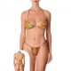 Effek Bikini Triangolo Laccio Animal Donna