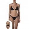 Effek Bikini Lurex Nero Donna