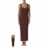 Effek Abito Da Spiaggia Lungo Lurex Moro Donna