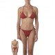Effek Bikini Basico Spugnetta Ruggine Donna