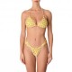 Effek Bikini Triangolo Brasiliano Fiori Giallo Donna