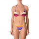 Effek Bikini Triangolo Laccio Sfumato Multi Viola Donna