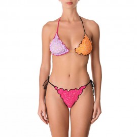 Effek Bikini Tirangolo Laccio Ondina Multi Fucsia Donna