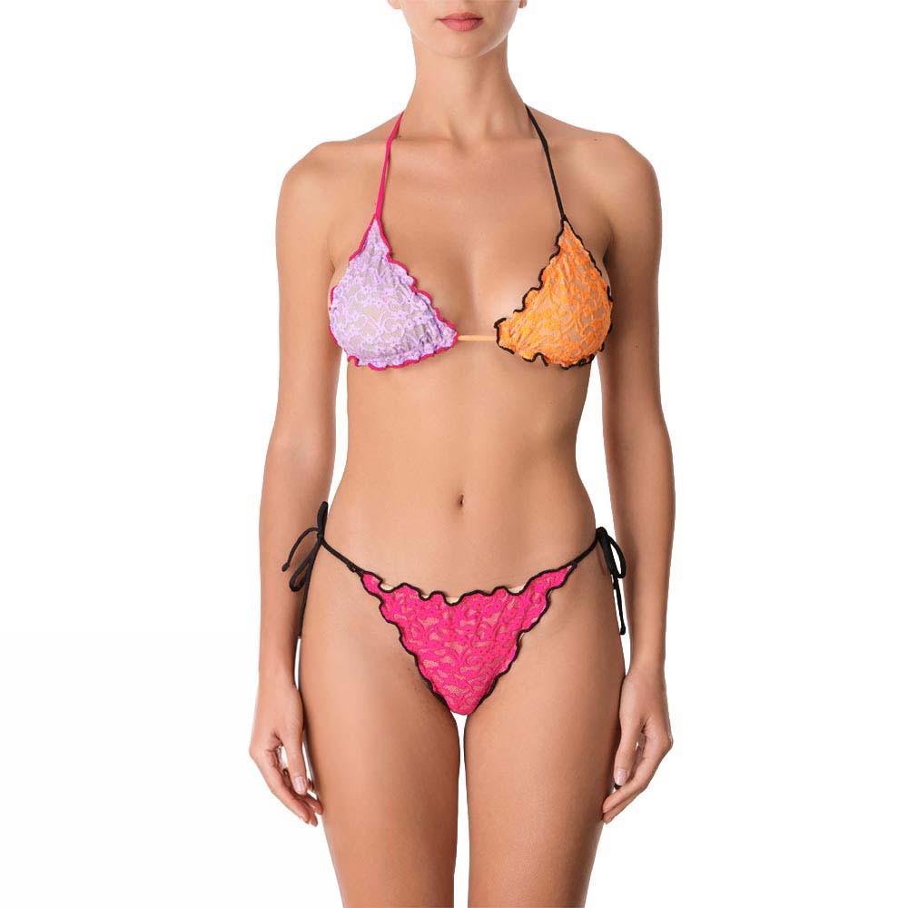 Effek Bikini Tirangolo Laccio Ondina Multi Fucsia Donna XS