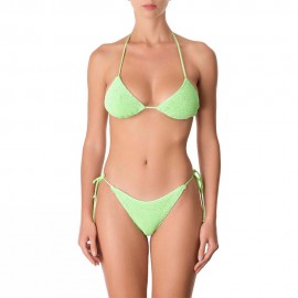 Effek Bikini Tirangolo Laccio Verde Donna