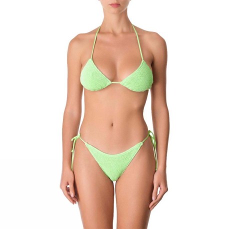 Effek Bikini Tirangolo Laccio Verde Donna