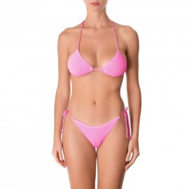 Effek Bikini Tirangolo Laccio Rosa Donna