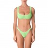 Effek Bikini Fascia Verde Donna
