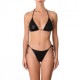 Effek Bikini Tirangolo Laccio Nero Donna