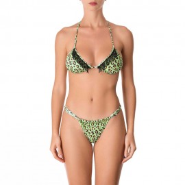 Effek Bikini Triangolo Brasiliano Frange Verde Donna
