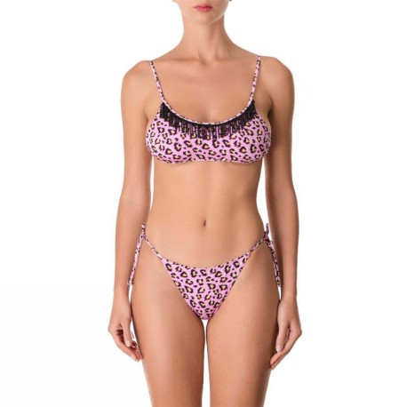 Effek Bikini Fascia Regolabile Laccio Rosa Donna