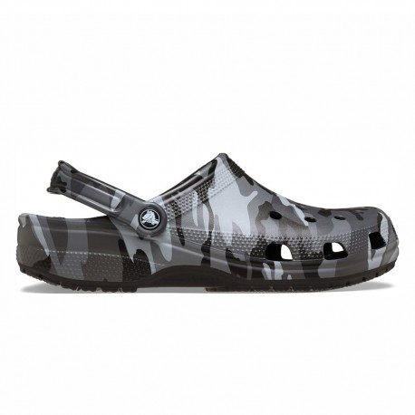 Crocs Glog Camou Grigio - Sandalo Uomo