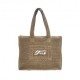 Effek Borsa Mare Logo Beige