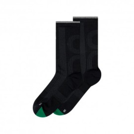 On Calze Running Elite High Nero