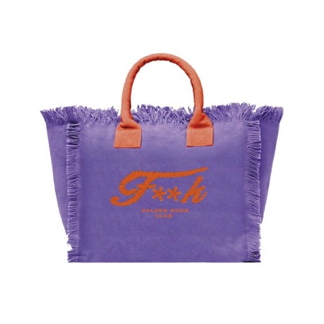 Effek Borsa Mare Big Logo Viola