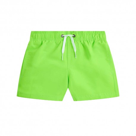 Sundek Costume Boxer Arcobaleno Tafta Verde Fluo Bambino